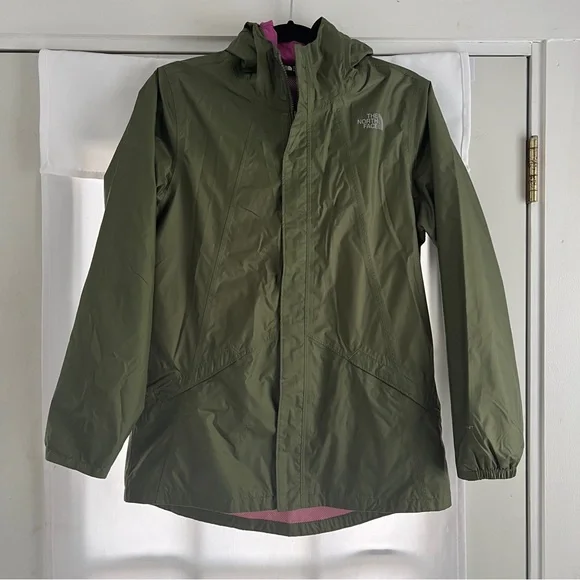 The North face Dry Vent Girls XL (18) Jacket lightweight packable EUC - Picture 2 of 9
